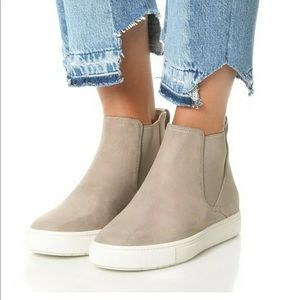 Vince Newlyn Suede High-Top Skate Sneakers